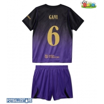 Barcelona Paez Gavi #6 Bortedraktsett Barn 2026-27 Kortermet (+ Korte bukser)